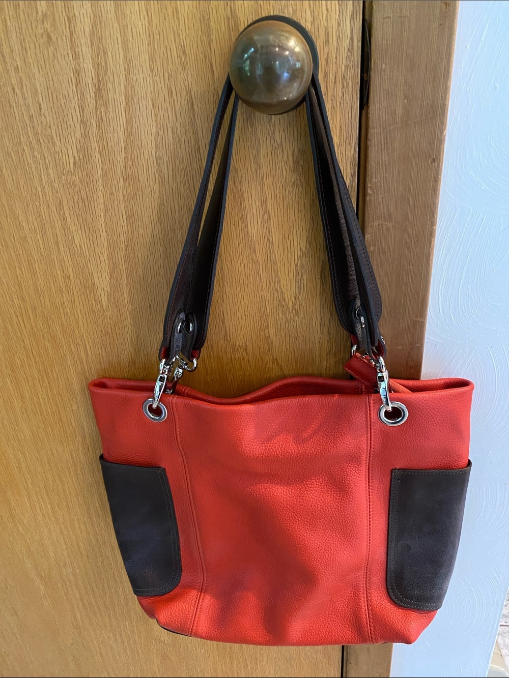 In Pell Leather Purse from Italy